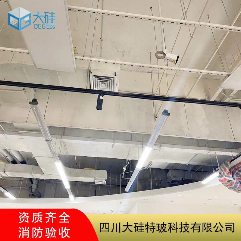 大硅特玻防火板擋煙垂壁項目